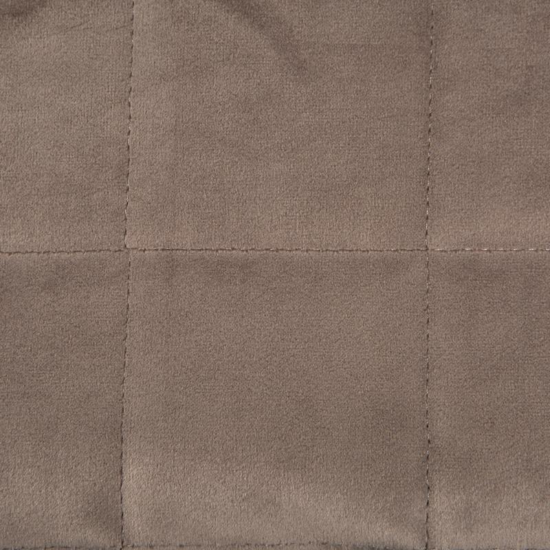 Покрывало Inspire Velvet Etna 220x240 см полиэстер цвет серо-коричневый