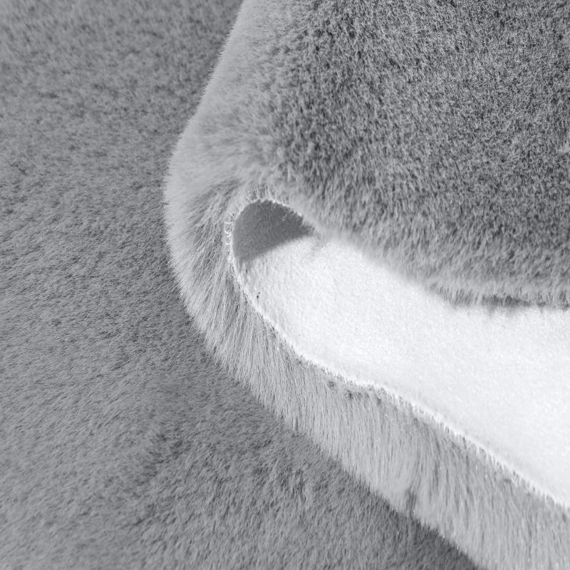 Шкура искусственная полиэстер Inspire Bianca 60x90 см цвет серый