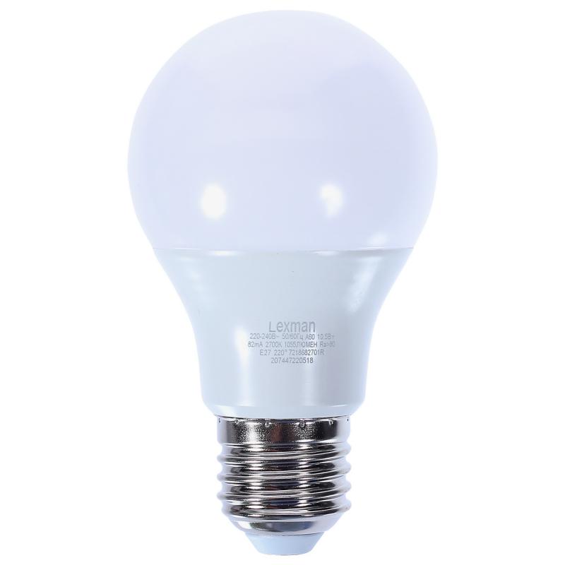Лампа светодиодная Lexman E27 10.5 Вт 1055 Лм свет тёплый
