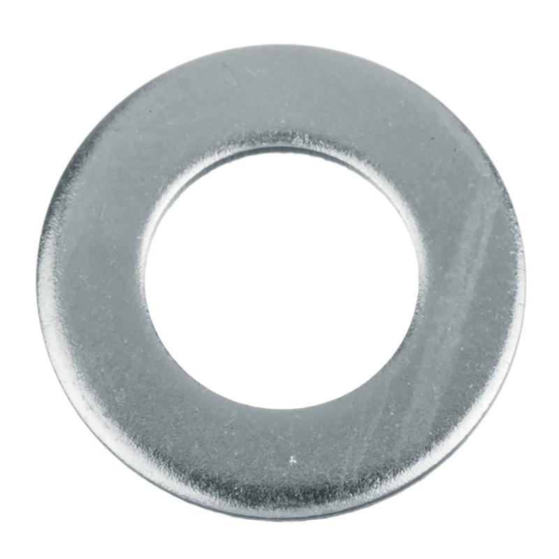 Шайба DIN 125A 12 мм оцинкованная сталь цвет серебристый 8 шт.