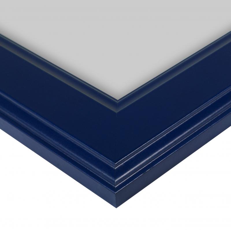 Фасад со стеклом Реш 39.7x76.5 см Delinia ID МДФ цвет синий